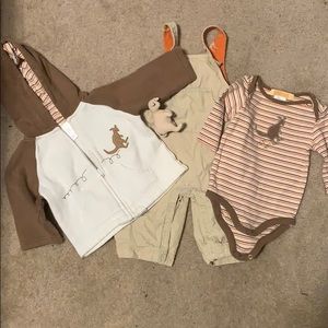 Boys matching set.